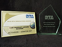 BTA Innovation Awards Trophy 2010